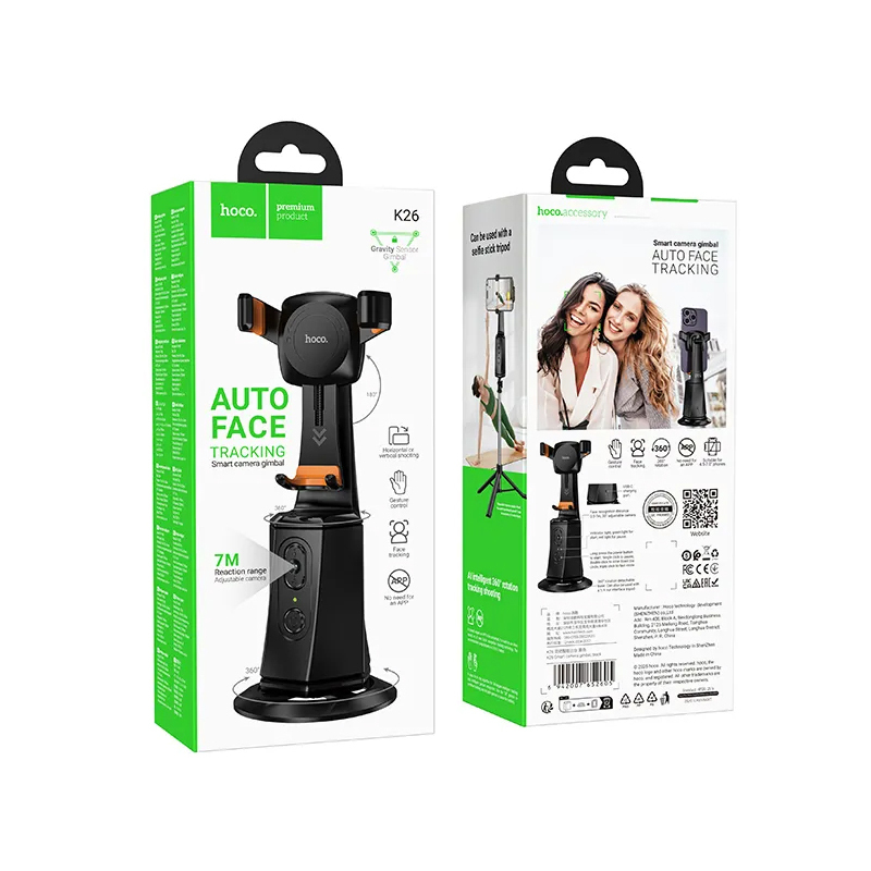 Stand Phone Hoco K26 Face Tracking 360